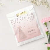 Sachets En Papier Quinceanera fête d'anniversaire rose or rose (Scellé)