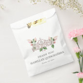 Sachets En Papier Quinceañera rose élégant (Scellé)