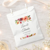 Sachets En Papier Radiant Romance Mariage Personnalisé (Coupé)