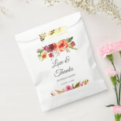 Sachets En Papier Radiant Romance Mariage Personnalisé (Scellé)