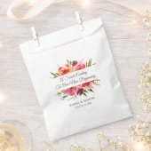 Sachets En Papier Radiant Romance Mariage Personnalisé (Coupé)