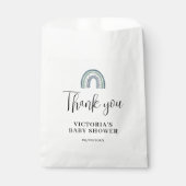 Sachets En Papier  Rainbow Boy Baby Shower (Devant)