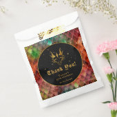 Sachets En Papier Rainbow Dragon Scales Or Anniversaire Merci (Scellé)