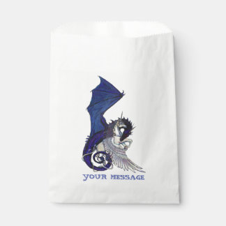Sachets En Papier Rainbow Unicorn Pegasus Horse Pony Flying Cute