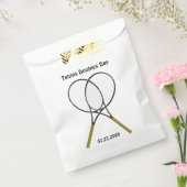 Sachets En Papier Raquettes de tennis sur mesure (Scellé)