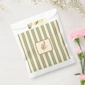 Sachets En Papier Rayures Moderne Rétro Citron vert (Scellé)