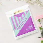 Sachets En Papier Rayures modernes rose (Scellé)