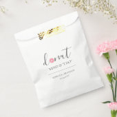 Sachets En Papier Rebecca Donut Mind si je fais traiter Mariage (Scellé)