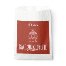 Red Bachelorette Weekend Vins Lunettes Doodle