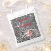 Sachets En Papier Red Cardinal Bird (Coupé)