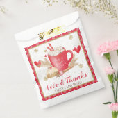 Sachets En Papier Red Cookies and Cocoa Baby Shower (Scellé)