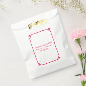 Sachets En Papier Red Deco Chic Mariage (Scellé)