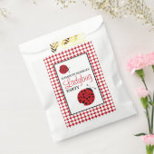 Sachets En Papier Red Ladybug, fête d'anniversaire des enfants (Scellé)