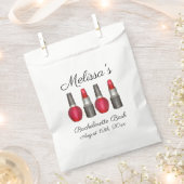 Sachets En Papier Red Lipstick ongle maquillage polonais Bachelorett (Coupé)