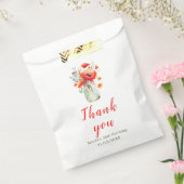 Sachets En Papier Red Poppies Mason Jar Anniversaire (Scellé)