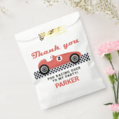 Sachets En Papier Red Race Voiture Course Anniversaire Fête (Scellé)