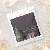 Sachets En Papier Redwoods & Bark, Mariage rustique (Coupé)