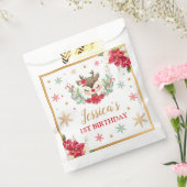 Sachets En Papier Reindeer Noël 1er anniversaire Red Winter Deer (Scellé)