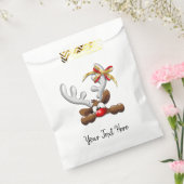 Sachets En Papier Reindeer Puzzled drôle Caractère de Noël (Scellé)