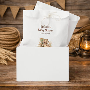 Sachets En Papier Remerciement Baby Shower pour Bottes de Cowboy Rus
