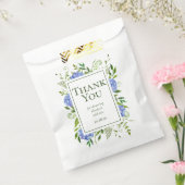 Sachets En Papier Remerciements de Baby Shower pour des Hydrangeas B (Scellé)