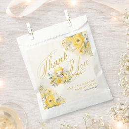 Sachets En Papier Remerciements pour une Baby Shower en l'honneur d'