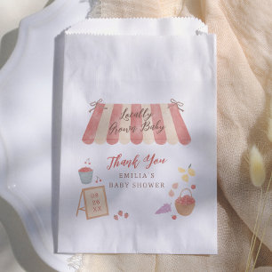 Sachets En Papier Remerciements pour une Baby Shower pour un Bébé Mi