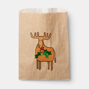 Sachets En Papier Renne avec saint