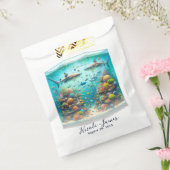 Sachets En Papier Requins et poissons Aquatic Aquarium Mariage (Scellé)