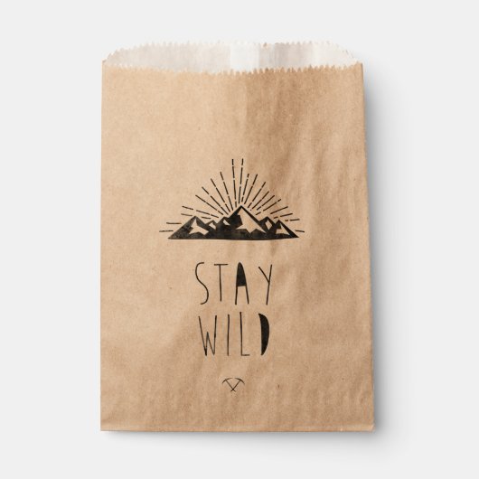 SACHETS EN PAPIER RESTER SAUVAGE (Devant)