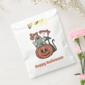 Sachets En Papier Restez Éffrayant Fantôme Jack-O' Lantern Halloween (Scellé)