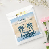 Sachets En Papier Retraite Party Beach Palm Trees (Scellé)