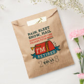 Sachets En Papier Retraité Poste Travailleur Mailman Parti de retrai (Scellé)