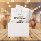 Sachets En Papier Retro 1er Rodéo Cactus Occidentaux Anniversaire