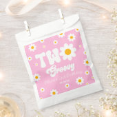 Sachets En Papier Retro Daisy Flower Two Super 2e fête d'anniversair (Coupé)