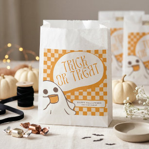 Sachets En Papier Rétro Fantôme Mignon Halloween
