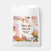 Sachets En Papier Retro Grooy Allons au ghoul Halloween Anniversaire (Devant)