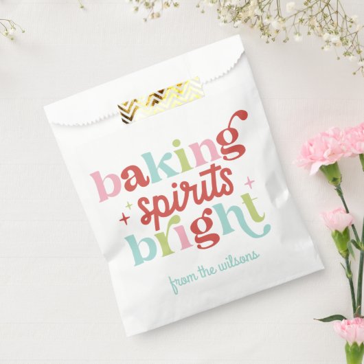 Sachets En Papier Retro Pastel Baking Spirit's Bright Christmas (Scellé)