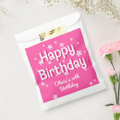 Sachets En Papier Retro Pretty Rose Stars Joyeux anniversaire (Scellé)