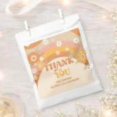 Sachets En Papier Retro super anniversaire merci (Coupé)