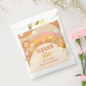 Sachets En Papier Retro super bébé les années 70 floral merci (Scellé)