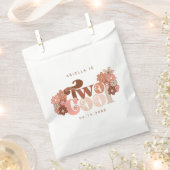 Sachets En Papier Retro Super deux filles Cool 2e anniversaire (Coupé)