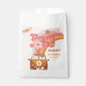 Sachets En Papier Retro Super une marguerite fête d'anniversaire (Devant)