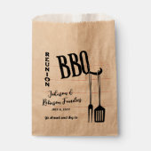Sachets En Papier Réunion de famille BBQ (Devant)