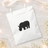 Sachets En Papier Rhino noir (Coupé)