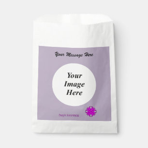 Sachets En Papier Ribbon Clover violet Modèle par Kenneth Yoncich