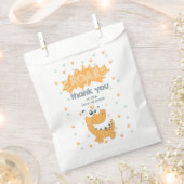 Sachets En Papier ROAR Dinosaur Merci d'anniversaire (Coupé)