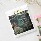 Sachets En Papier Robe verte de la forêt enchantée Quinceañera XV (Scellé)