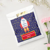 Sachets En Papier Rocketship Outer Space mignon Enfant Anniversaire (Scellé)