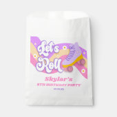 Sachets En Papier Roll Roller Patinage Patinage Anniversaire (Devant)